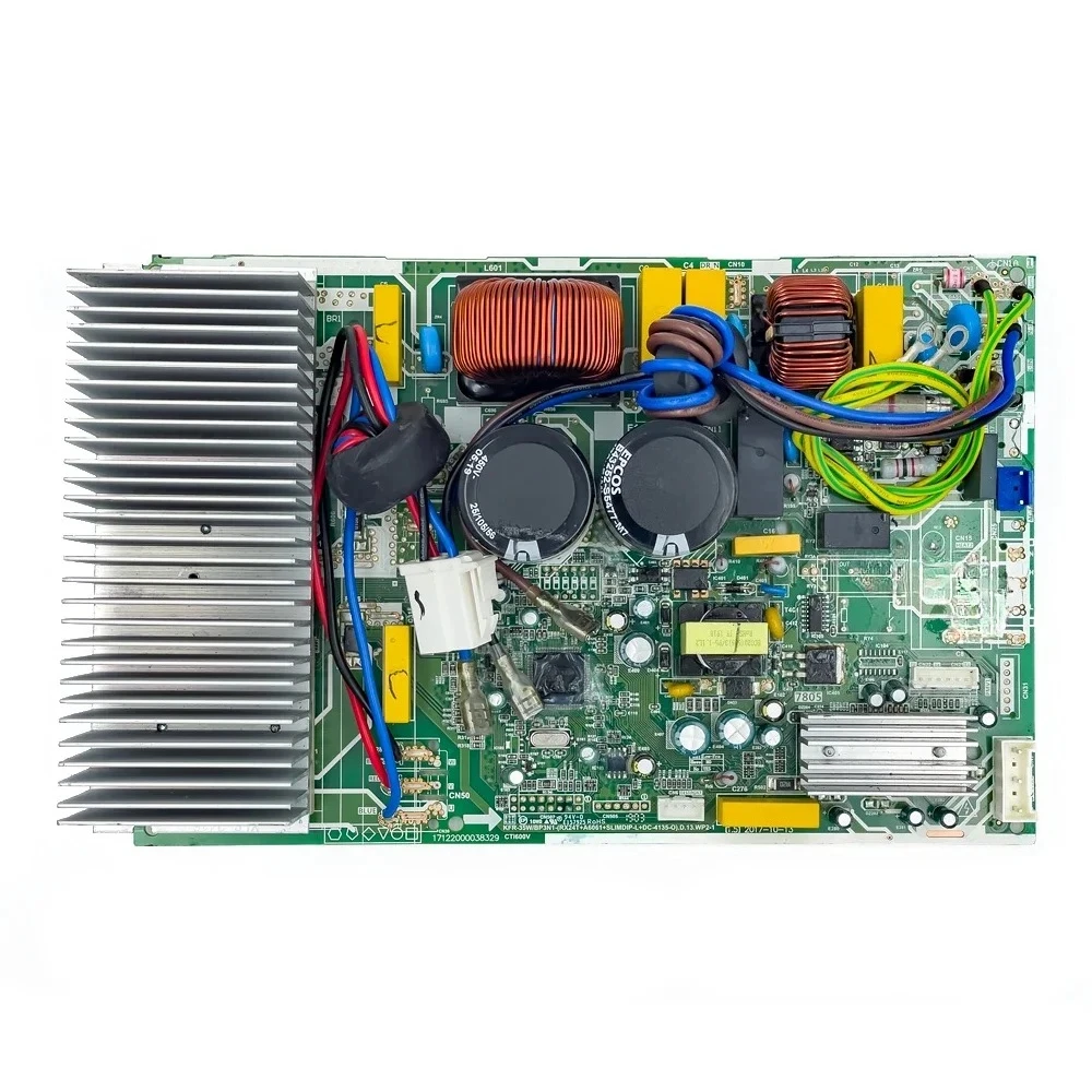 

Используется для платы управления кондиционером Midea KFR-35W/BP3N1-(RX24T+A6061+SLIMDIP-L+DC-4135-O).D.13.WP2-1 17122000038329 печатная плата