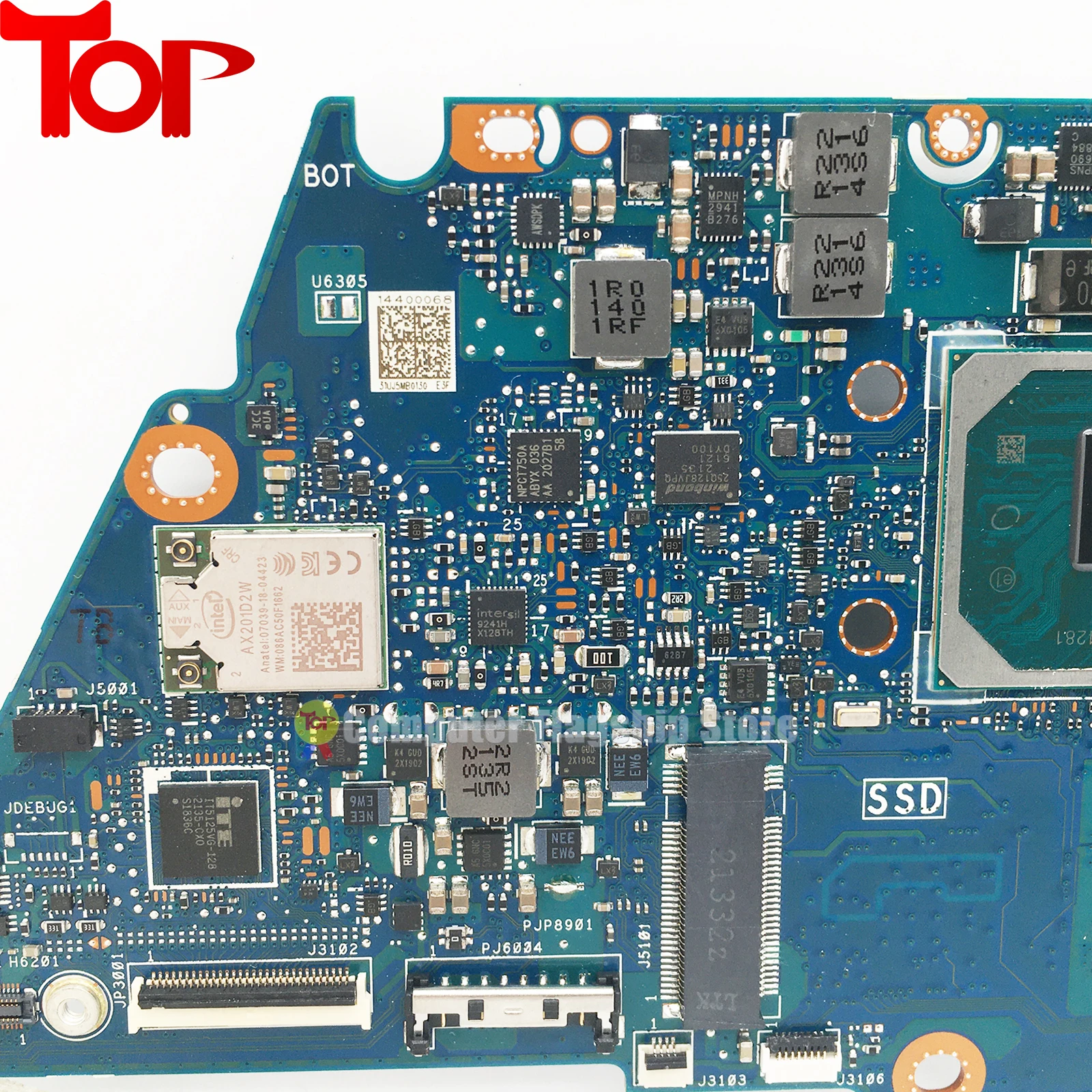 KEFU UX363JA Mainboard For ASUS Zenbook Flip 13 UX363 BX363JA RX363JA UXF3000JA Laptop Motherboard I5 I7 10th Gen 8GB/RAM