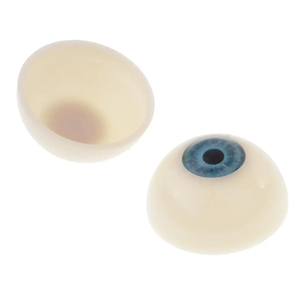 

Полукруглые глазки для кукол 30 мм, разноцветные, пластиковые аксессуары для шарнирных фарфоровых кукол