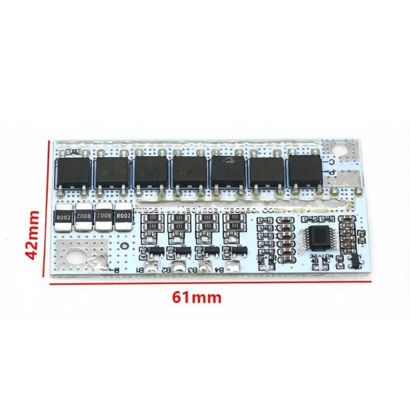 3S 4S 5S Bms 12v 16.8V 21V 3.7V 100A Li-ion Lmo Ternary Lithium Battery Protection Circuit Board Li-polymer Balance Charging