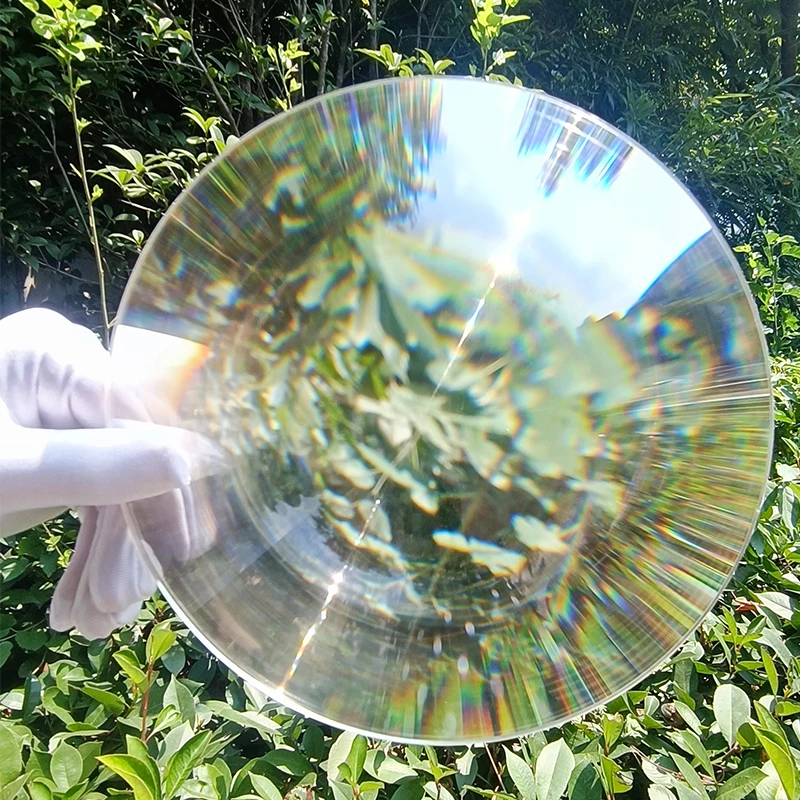 300 mm PMMA-Solarfokus-Fresnel-Linse, großer kreisförmiger Scheinwerferkonzentrator, Lupe 120 180 220 360 2000 mm Brennweite – Detail 5