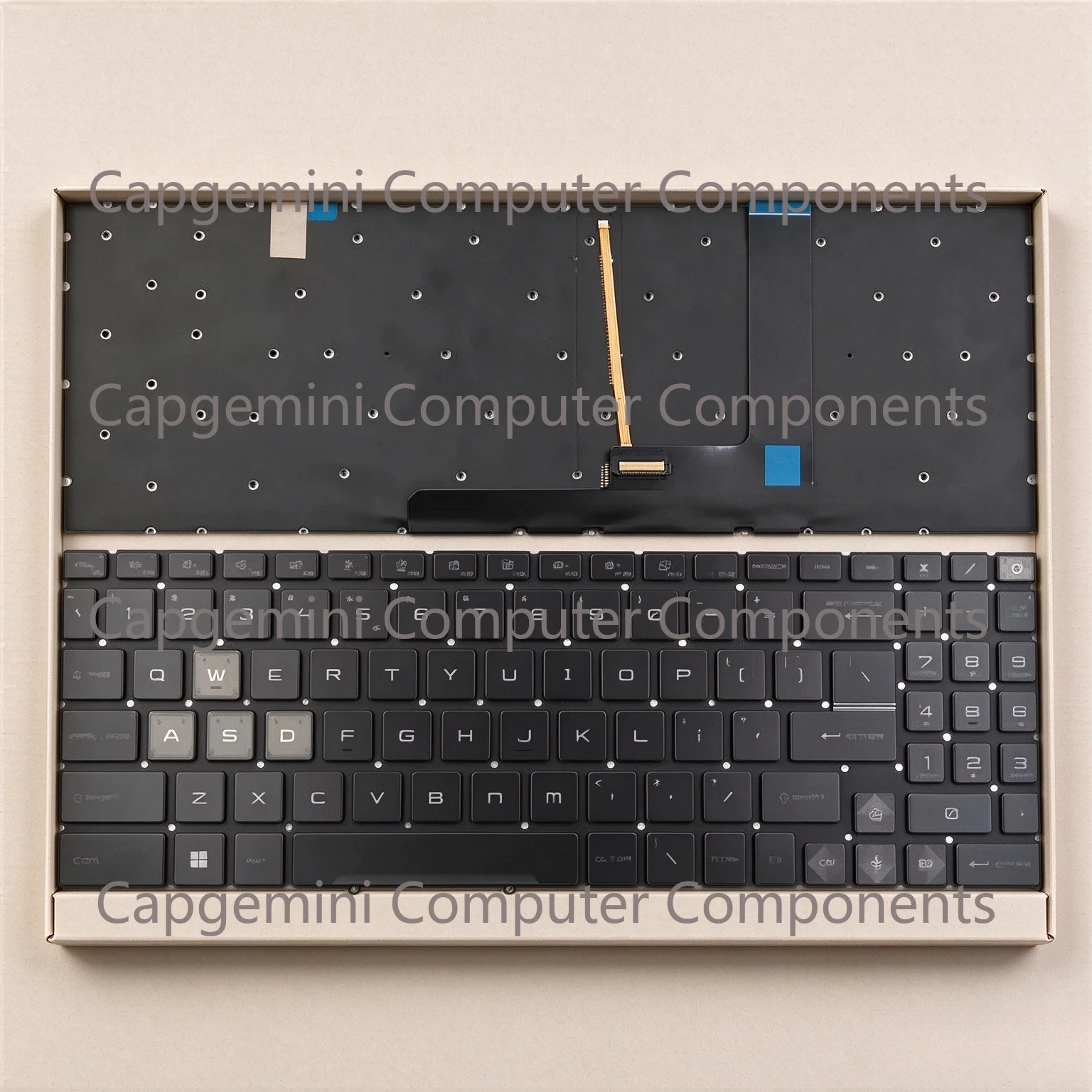 Replacement For MSI Cyborg 15 A12VE A12VF A13VE MS-15K1 Bravo 15 Laptop Keyboard US Blue Backlit