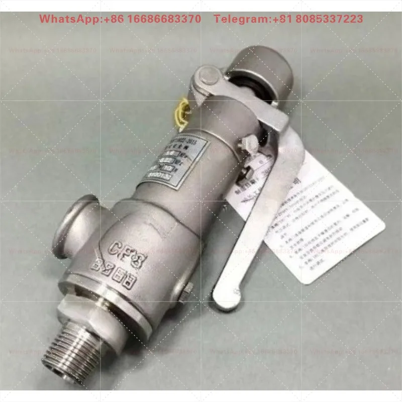 Stainless Steel Threaded Spring Safety Valve A27W/H/Y-16P/10P/25P/40P DN15/20/25
