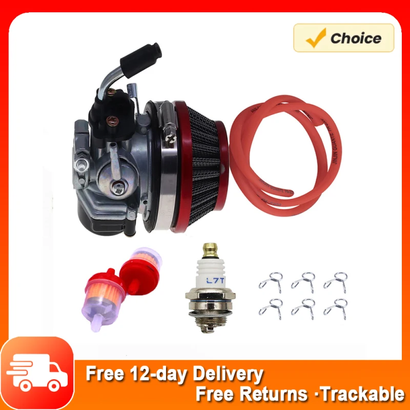 

Racing Carburetor 2 Stroke 49cc 50cc 66cc 80cc 100cc With Air Filter For 2 Stroke Engine Gas Motor Motorized Moto Scooter