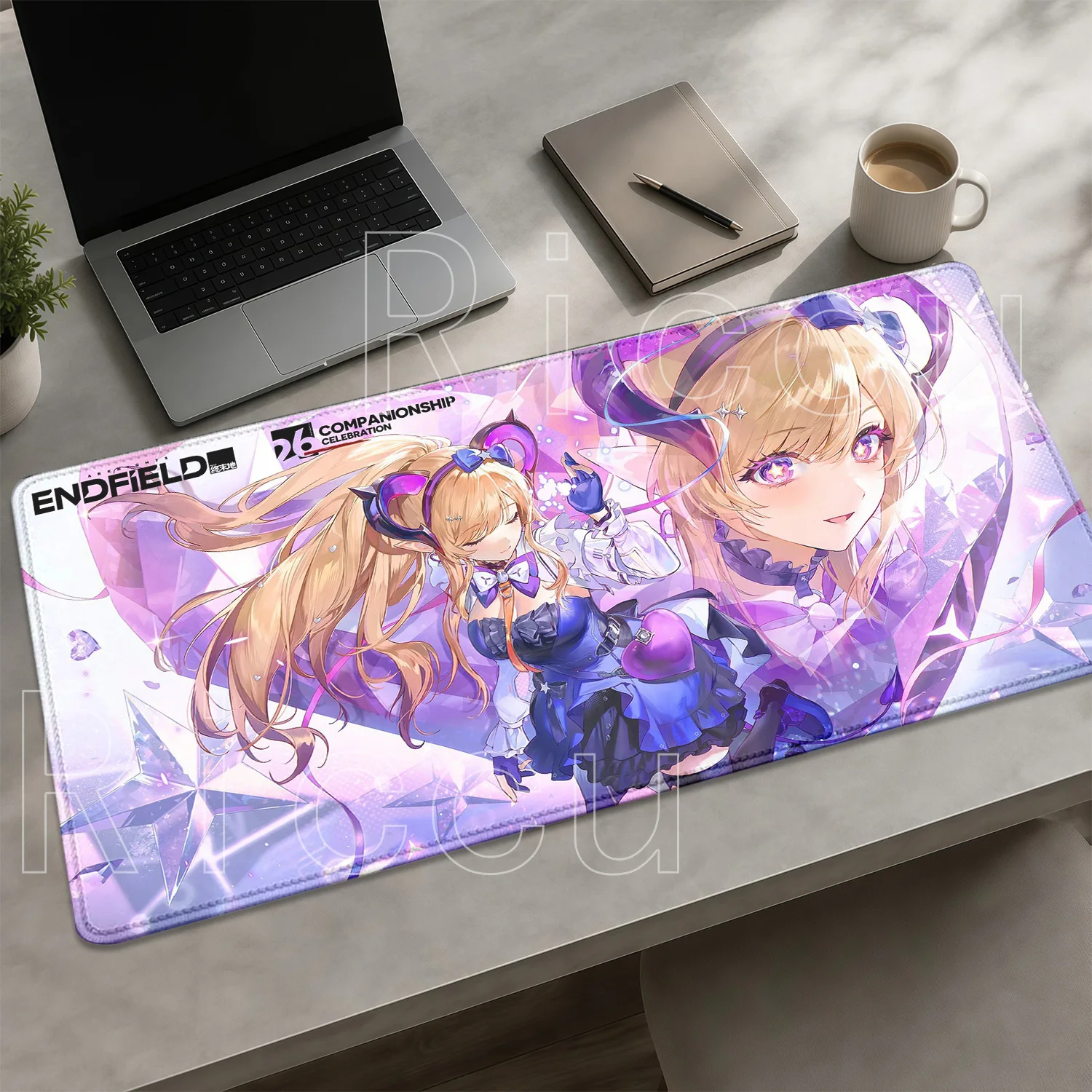 Arknights Endfield Liino Mouse Pad Office Accessories Keyboard Gaming Overlock XXL Mousepad Non-slip Base HD Printing Desk Mat
