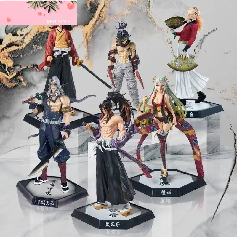 

Anime Demon Slayer Figure Kamado Tanjirou Nezuko Action Figure PVC Model Toys Zenitsu Figurine Inosuke Kimetsu Yaiba Figura Gift