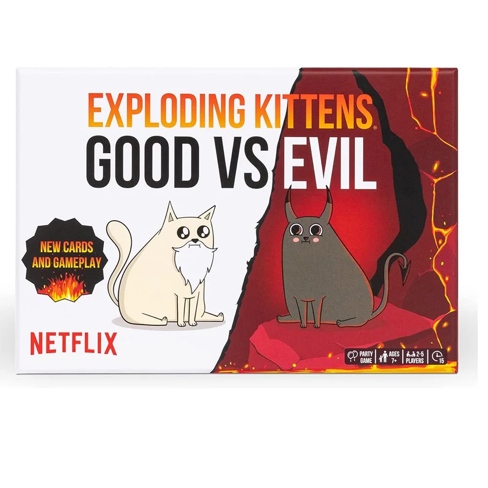 Explode Kittens Card Jeu de cartes VPN Kittens, édition originale, fête NSFW, streaking chatons imploding zombie, 6 000 chatons aboyants