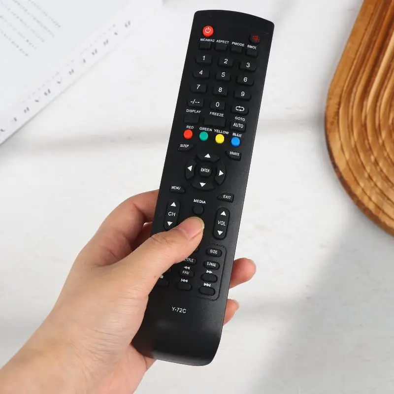 1Pcs Television Controller Smart TV Remote Control Replacement Accessories Remote Controller For Y-72C〔CCA12〕