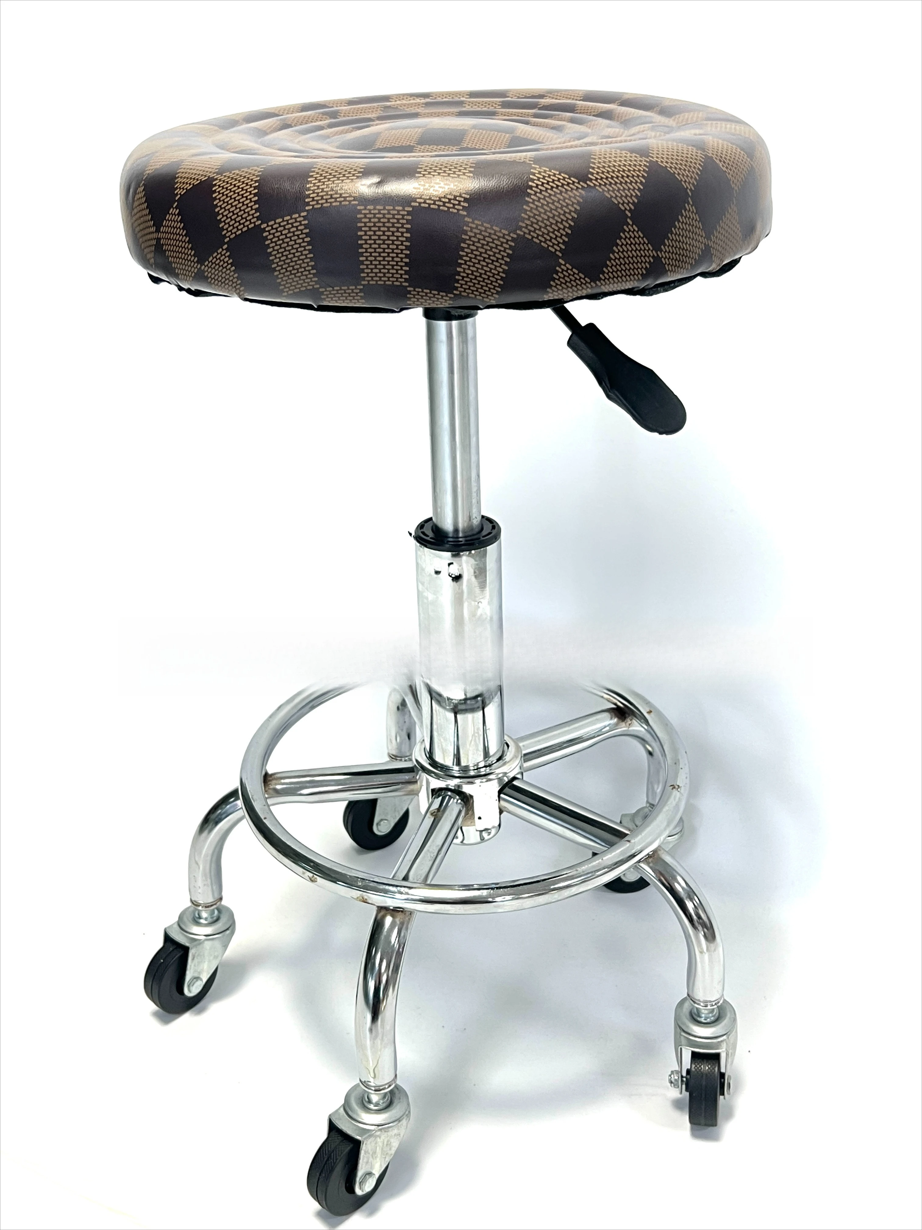 Modern Minimalist Round Bar Chair Lift Swivel Front Desk Stool Premium Home Stool Stool