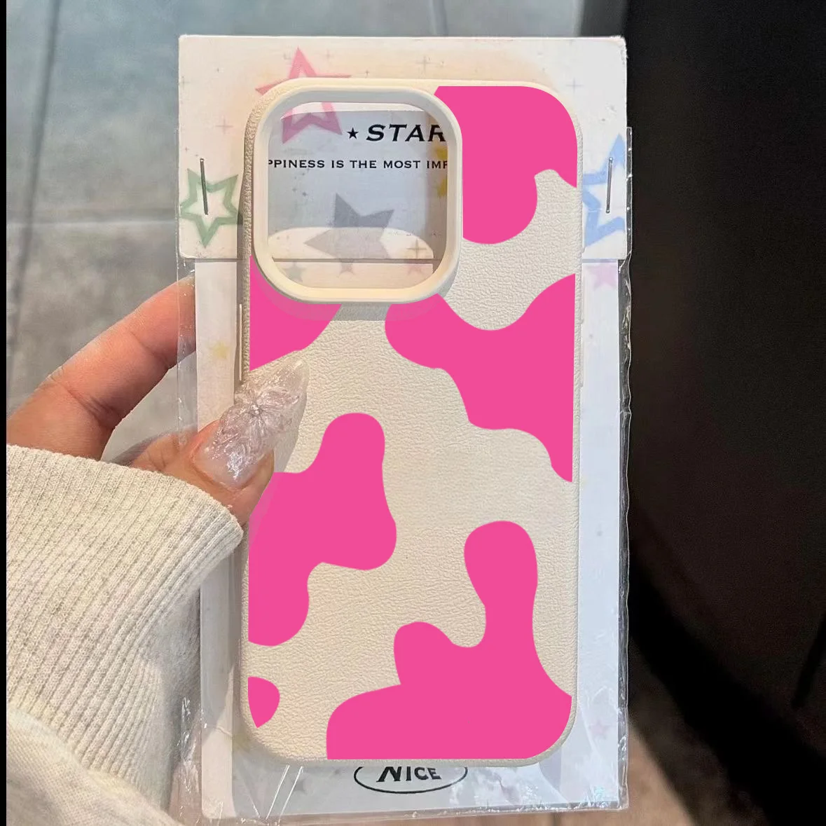 

Rose Red Cow Lichee Pattern Case For Samsung Galaxy A16 A15 A14 A36 A35 A34 A56 A55 A54 A53 S25 Ultra S24 Plus S23 FE S22 Cover