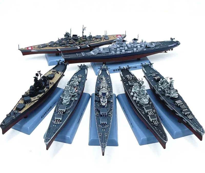 

1/1000 New Arrival Special Price Die-cast Metal Multiple Countries Multiple Styles Battleship Model Furniture Display Collection
