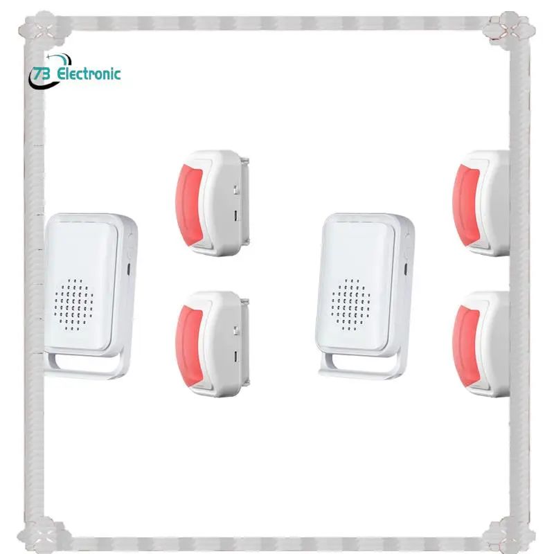 

24-Hour Delivery 4X Bed Alarms For Elderly Dementia Patients - Wireless Motion Sensor Fall Detection Prevention Devices