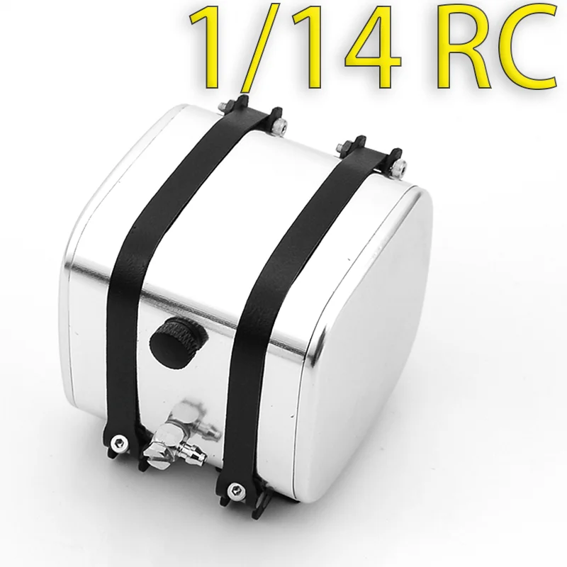 1:14スケール メタルシミュレーション油圧タンク タミヤRCトラック用 ダンプカー SCANIA 770S VOLVO FH16 ACTROS BENZ MAN TGX LESU車用