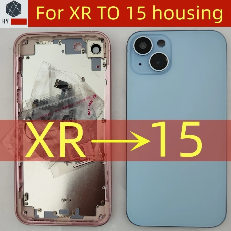housing For XR Like 15 Housing XR Up To 15 Housing Back DIY Back Cover Housing Battery Middle Frame Replacement