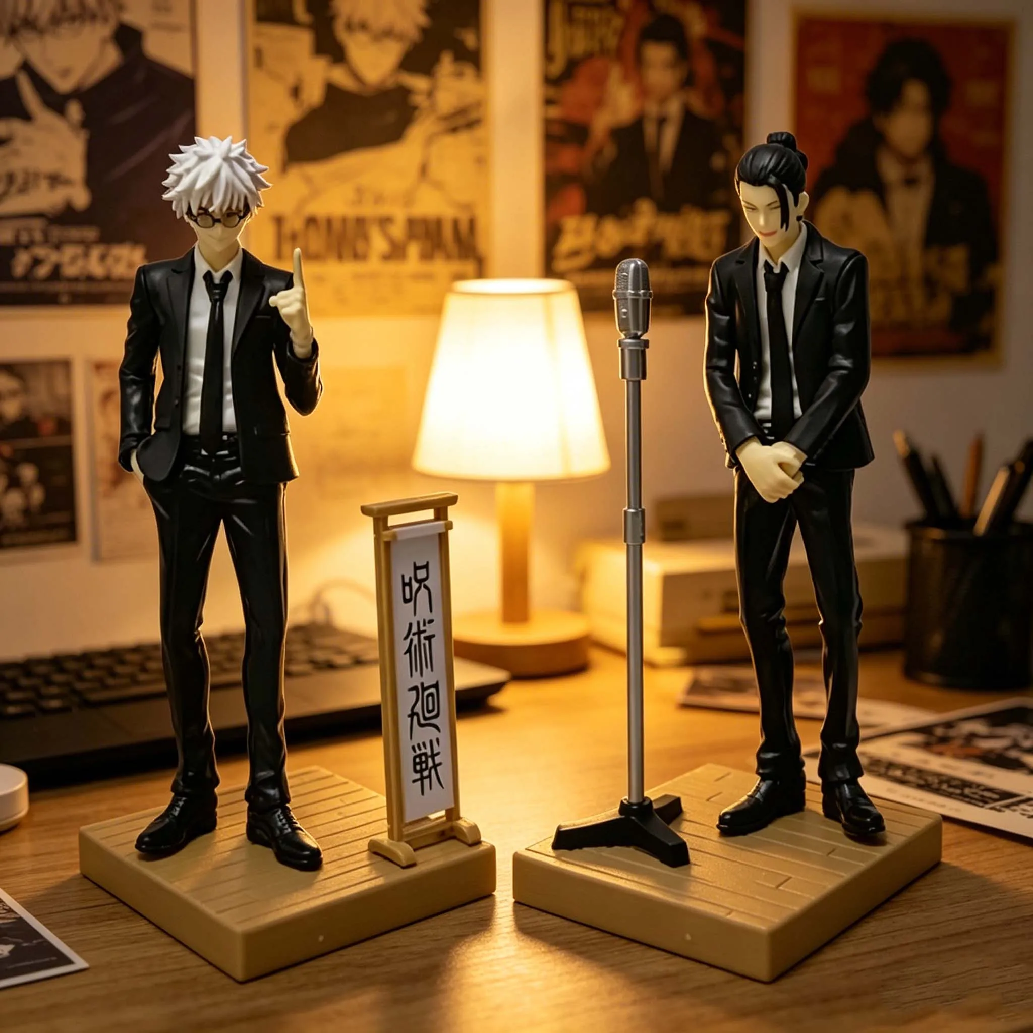 Jujutsu Kaisen Anime Actionfigur PVC Sammlermodelle Gojo Fushiguro Megumi 18cm Geschenk und Dekoration