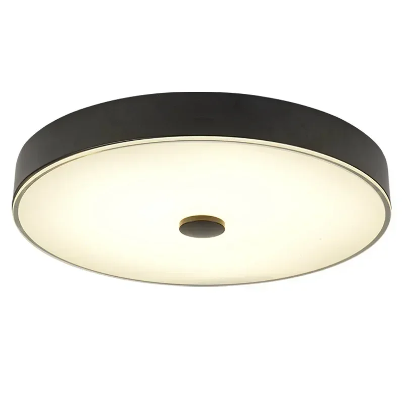 مصباح سقف على الطراز الأمريكي لغرفة النوم والشرفة والممر ضوء ممر مستدير ضوء سقف LED رعوي #6