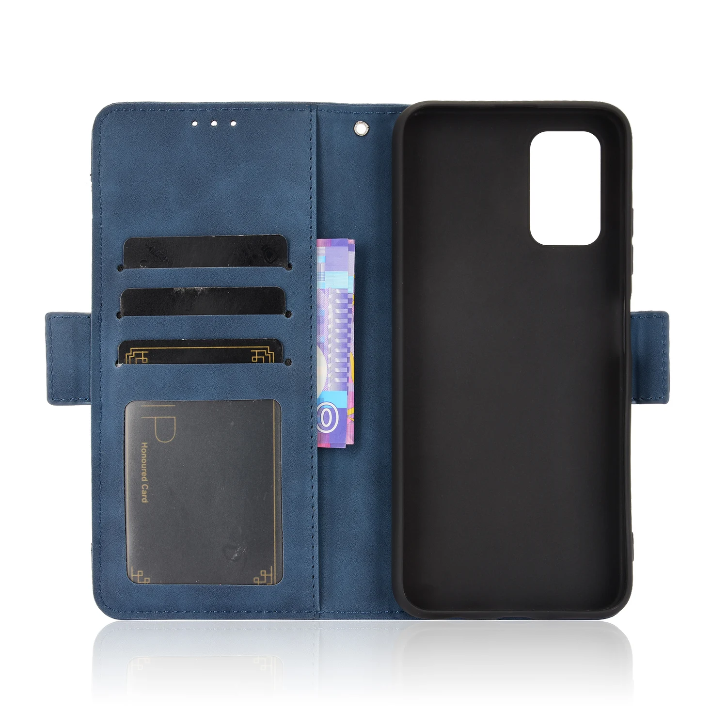 Capa de couro flip para Samsung Galaxy, tipo separado, botão magnético, muitos Card Slot Wallet, caixa de telefone à prova de choque, F52, F23, 5G