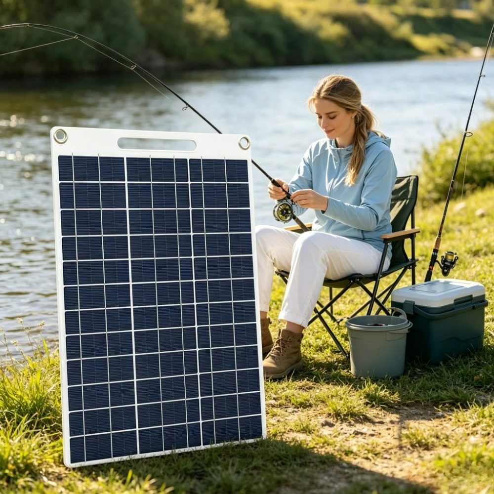 Dual Port Output High Speed Dual USB Solar Panel Charger 15W 20W Portable Waterproof Solar Charger for Phone Tablet Camera