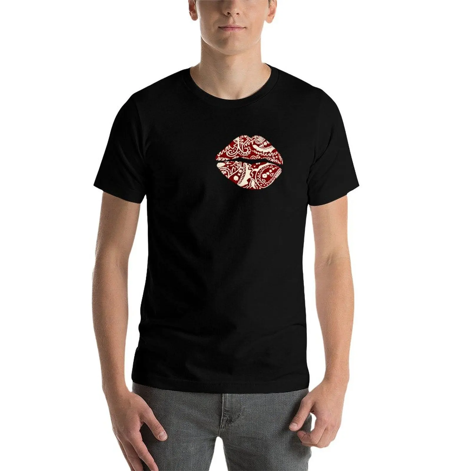 Blood Lips T-Shirt man t shirts cotton essential t shirt t shirt man cotton T-shirt view 3