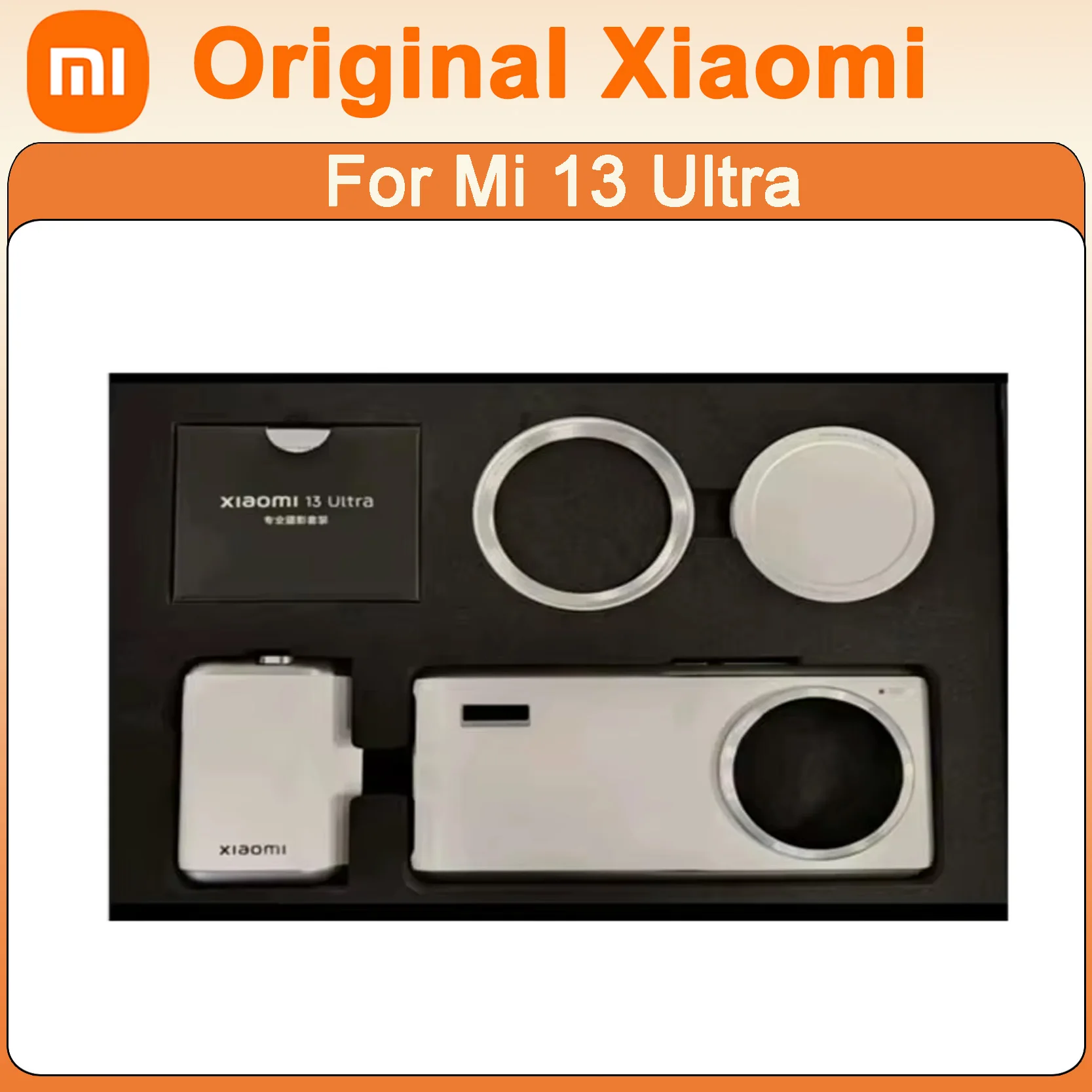 

Original Xiaomi Mi 13 Ultra Pro Camera Bundle Photo Kit Leather Camera Case Handle Filter Adapter Ring