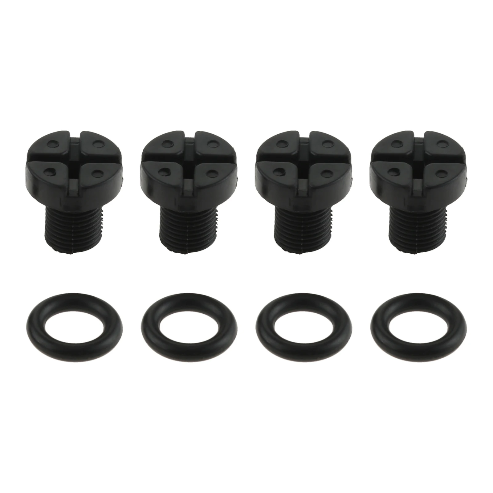 4Pcs Radiator Hose Vent Coolant Expansion Tank Bleeder Screw Clips For BMW E36 E39 E46 E90 E30 E91 E92 E93 E34 X1 X3 17111712788