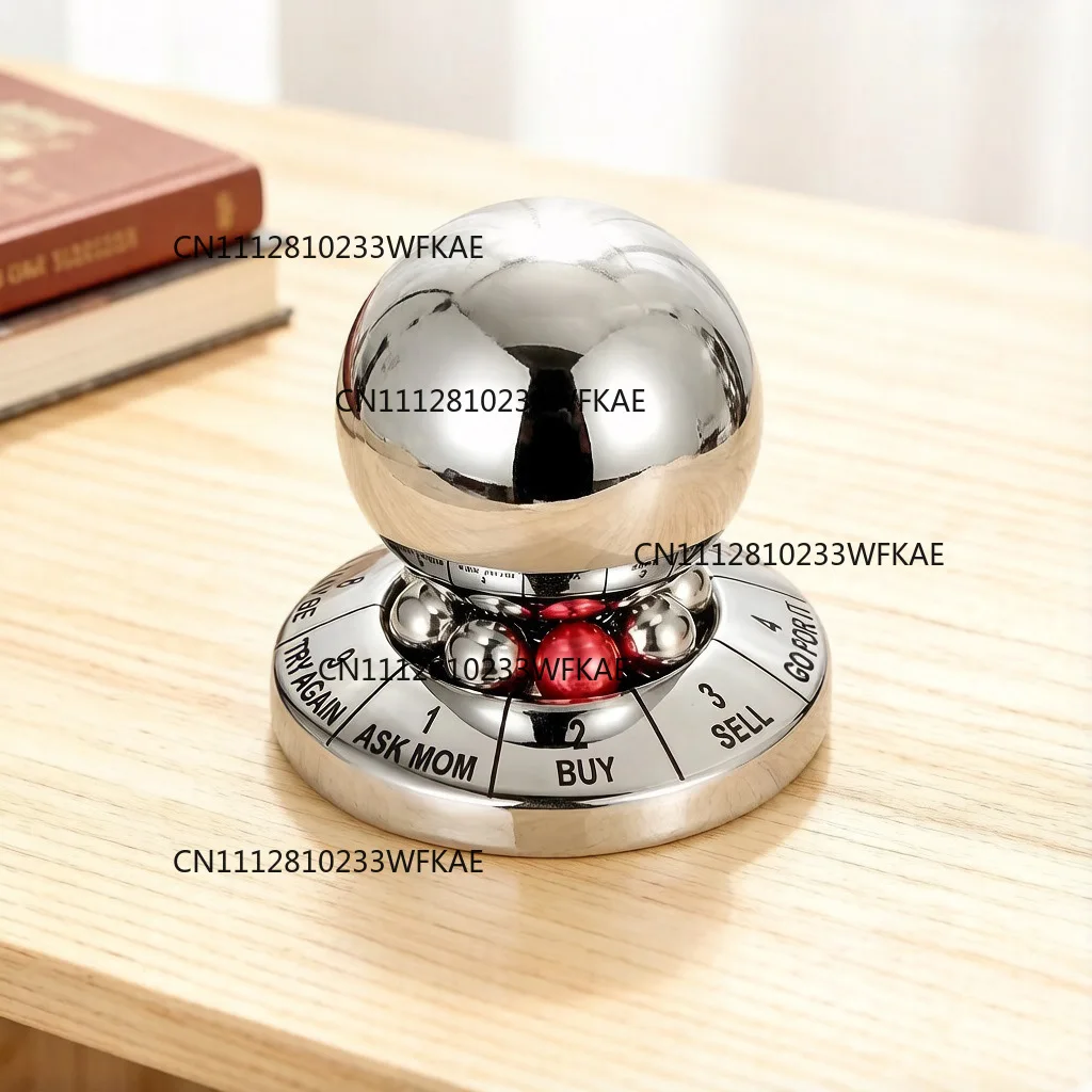 Zinc alloy lucky decision ball decision maker entertainment trick creative finger leisure decompression toy