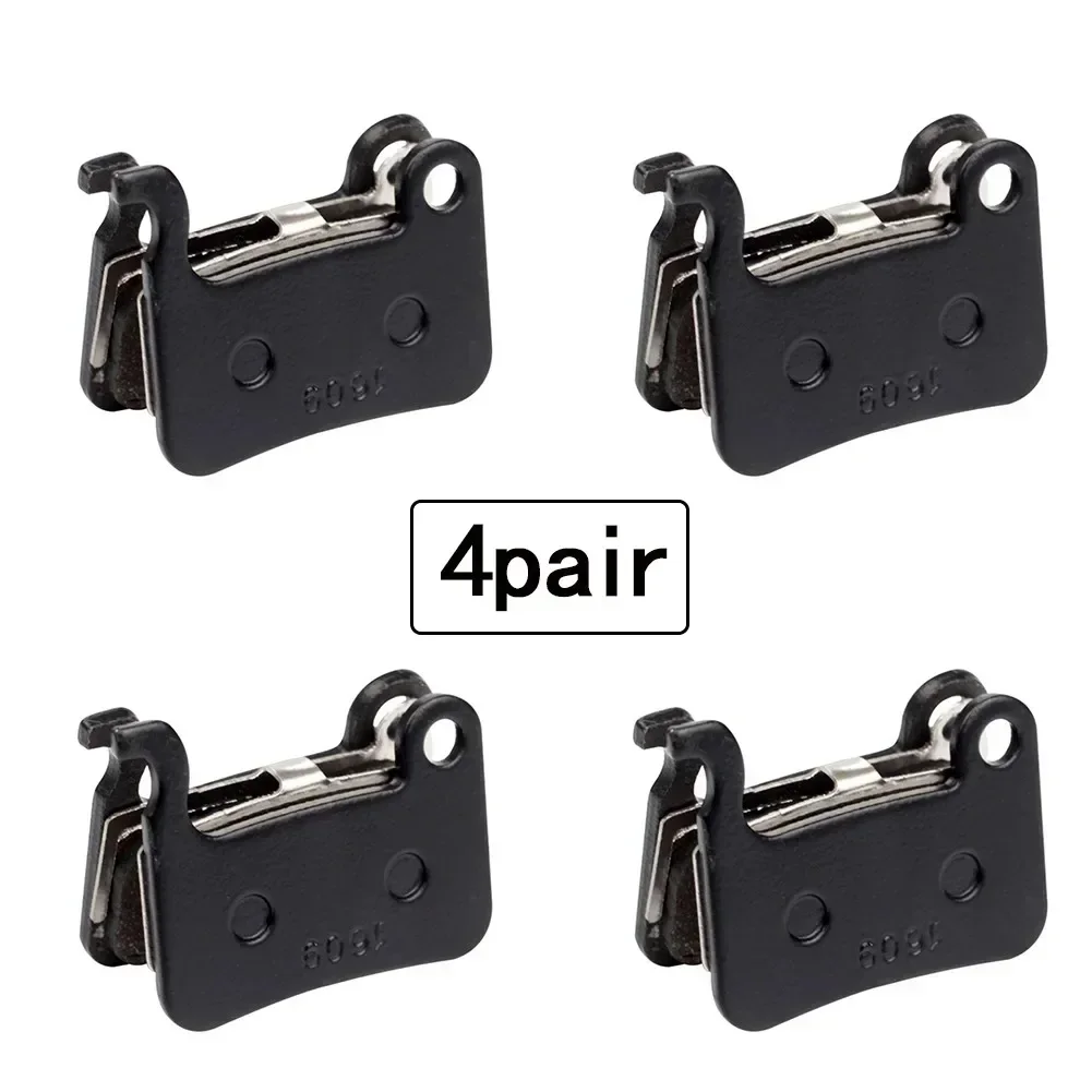 

Brake Pads Bike Brake Pads Disc Brake Braking 20g/pair 4 Pairs Disc Brake Pads Black FOR Shimano XTR M975/M966/M965