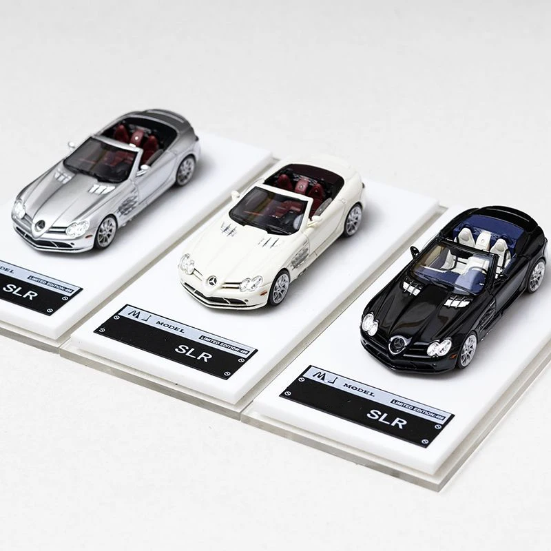 مقياس 1:64 SLR ببابين سيارة رياضية قابلة للتحويل محاكاة الراتنج نموذج عرض تحصيل لعبة هدية تذكارية حلية الديكور