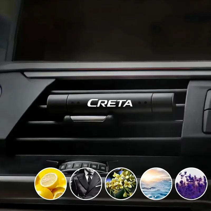 

Air Outlet Aromatherapy Clip Car Outlet Perfume Solid Perfume For Hyundai creta ix25 2020 2019 2011 Auto Accessories