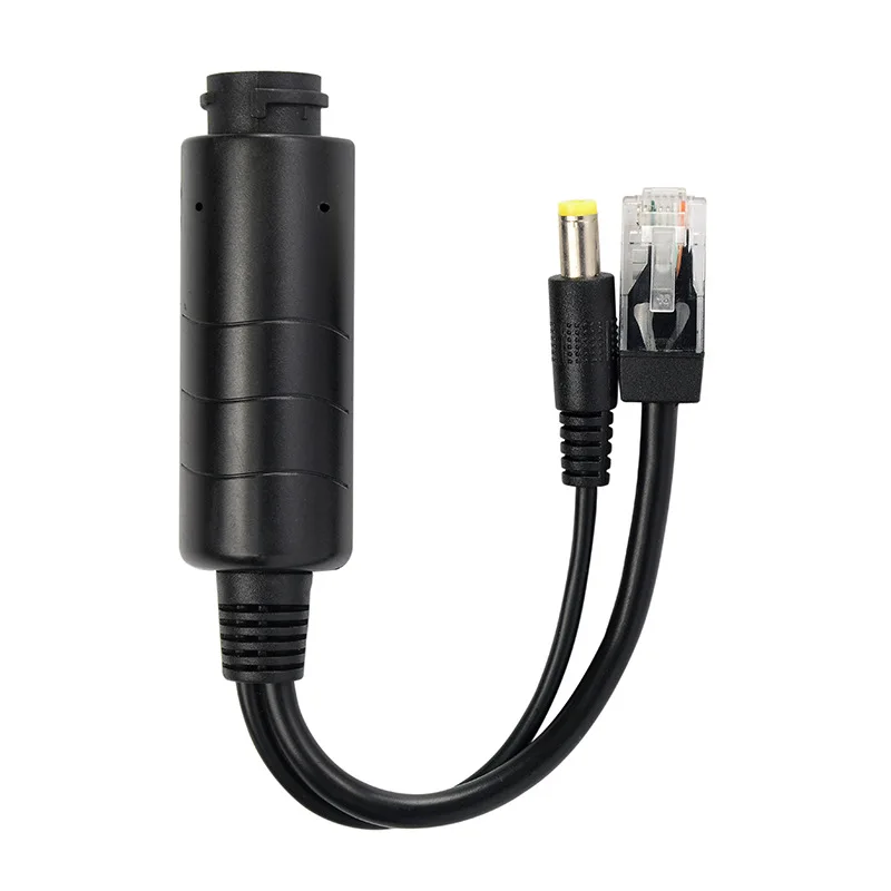 48V to 12V1A  POE Spliter Waterprrof With Video And Power Adapter Cable Supply Module Injector for IP Camera Extender