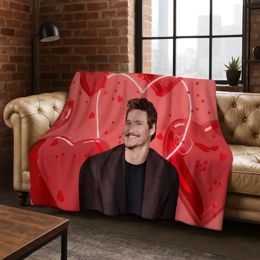 ثلاثية الأبعاد خوسيه بيدرو بالمسيدا باسكال ستار الفانيلا بطانية لينة بطانية دافئة لغرفة النوم غرفة المعيشة السرير السفر التخييم نزهة هدية