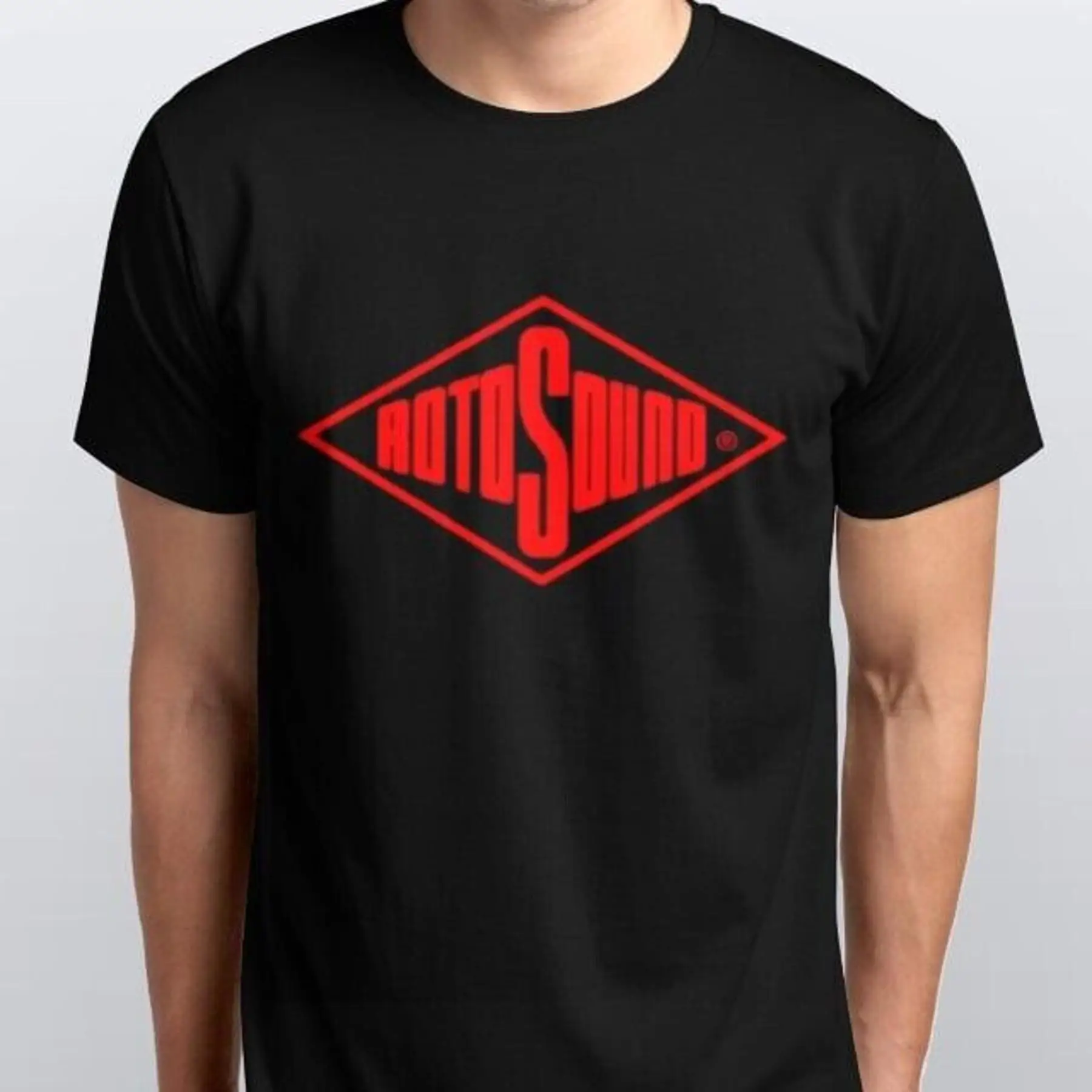 ROTOSOUND NOVA T-SHIRT tamanho S M L XL XXL preto branco