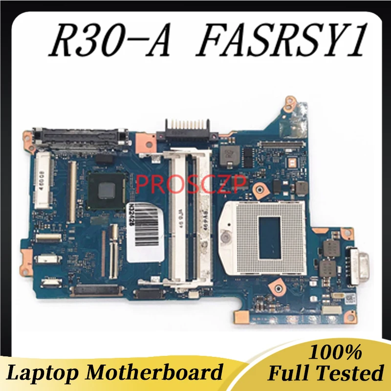 

Free Shipping High Quality Mainboard For Toshiba R30 R30-A FASRSY1 A3688A Laptop Motherboard SR17C QM87 100% Full Working Well