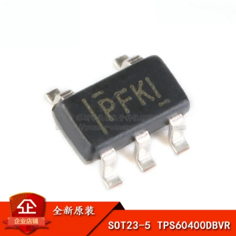 10PCS TPS60400DBVR Brand New Original IC SOT23-5 Charge Pump Voltage Inverter 60mA 1.6V~5.5V Negative Power Supply Converter