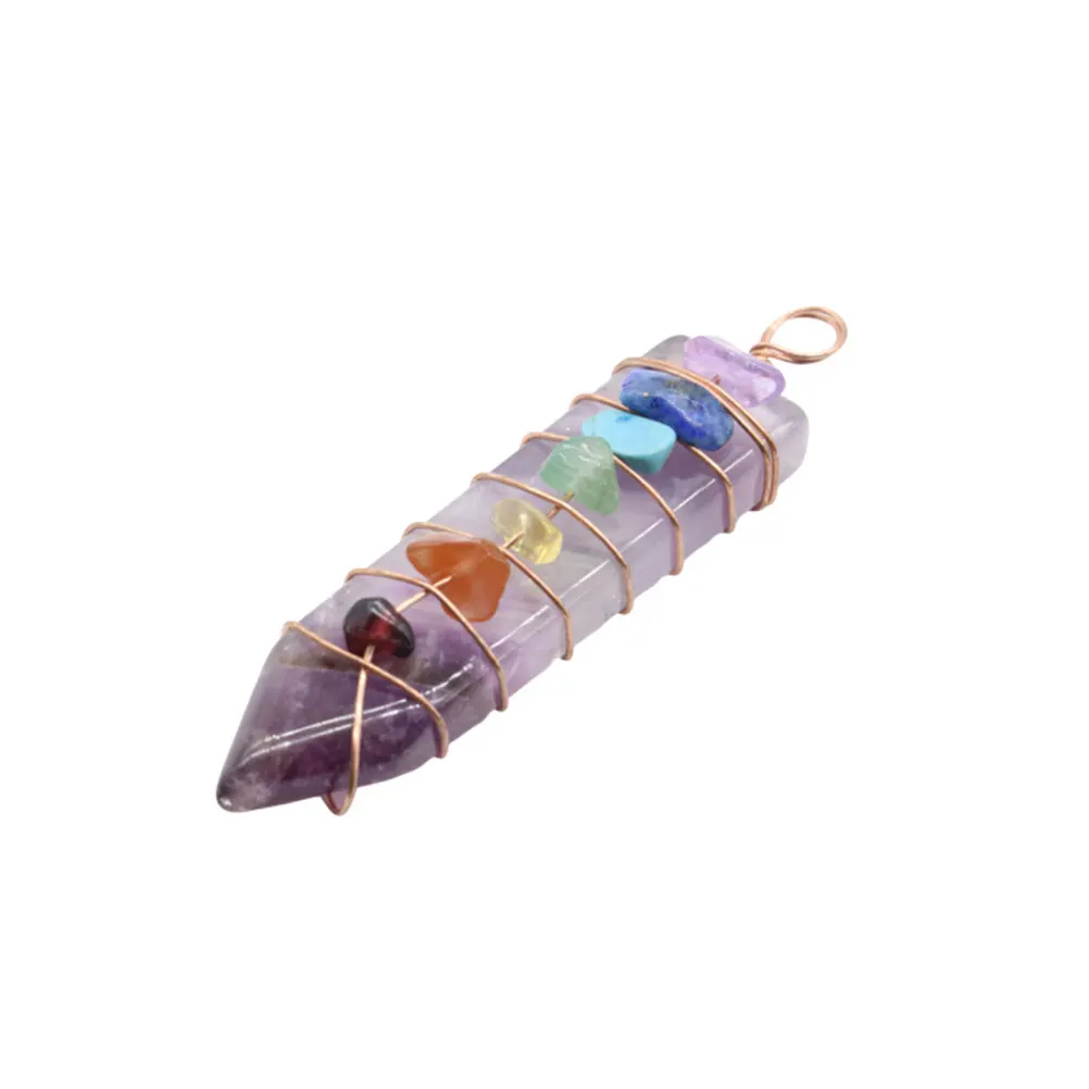 

Amethyst Pendant Necklace Women Accessories Natural Crystal Stone DIY Girls Jewelry Set Attractive Opal Cute Charm