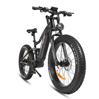 SAMEBIKE RS-A08-II Electrical Bicycle 48V17AH lithium Battery High Speed Brushless Rear Motor Double Suspension 7S Shifter