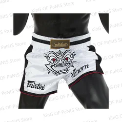 New Vintage Slim Cut  BS1712 Vanorn Muay Thai Boxing Shorts Drawstring Taekwondo Training Martial Arts