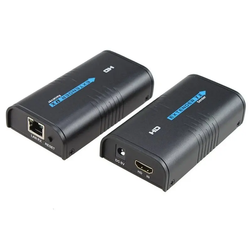 Super Deal -LKV373 V4.0 Wireless -Compatible Transmitter Receiver Extender Extension Over IP 120M Cat5e/6 Rj45 Cable