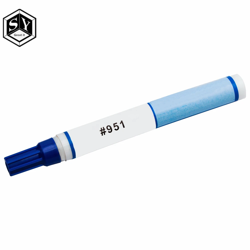 951 10 ml Soldering Rosin Flux Pen Low-Solid Non-clean For Kester Soldering Solar Panel DIY Power Panel For Arduino