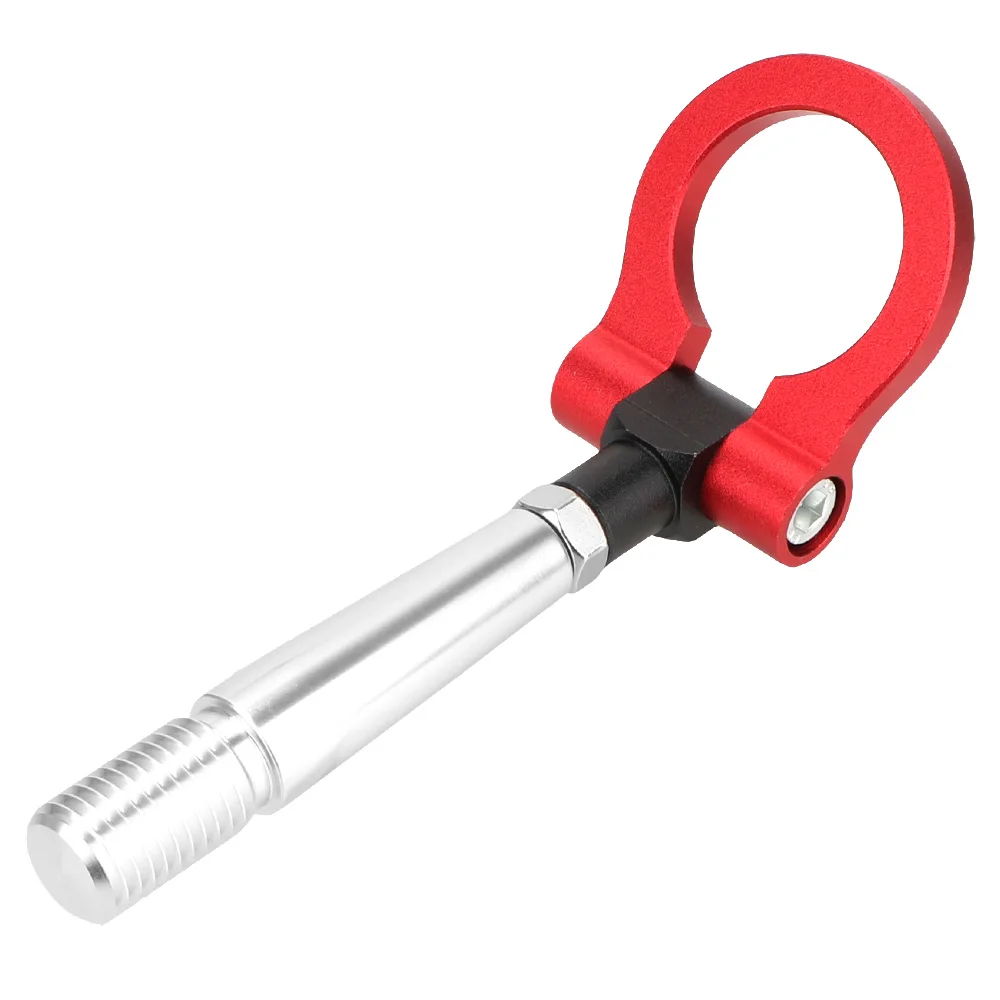 سيارة السيارات الخلفية الجبهة مقطورة سيارة سباق سحب هوك مقطورة سحب بار لميتسوبيشي لانسر EVO X 10 2008-2016 مركبة سحب هوك #4