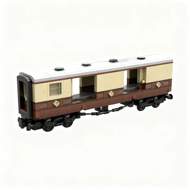 2130pcs MOC Train Emerald Night Carriages - Large Size Model Building Blocks Architecture Toy Christmas Gift DIY Brick Education
