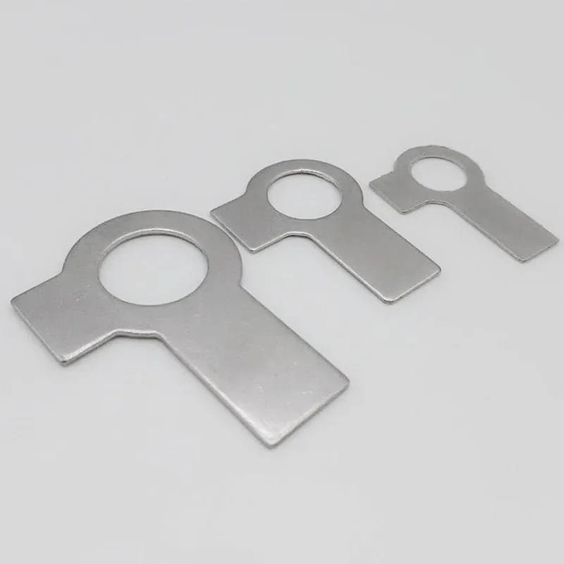 M6 M8 M10 M12 M14 M16 M20 M24 M27 Tab Washers 304 Stainless Steel Locking Wash With Double Wing