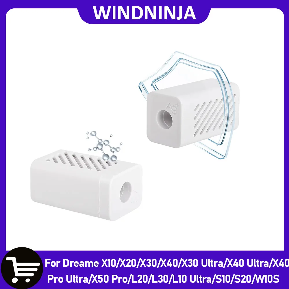 Ag+Silver Ion Module Water Tank Ion Odor Sterilization For Dreame X10/X20/X30/X40/X40 Ultra/L20/L30/L10 Ultra/S10/S20/W10S Robot