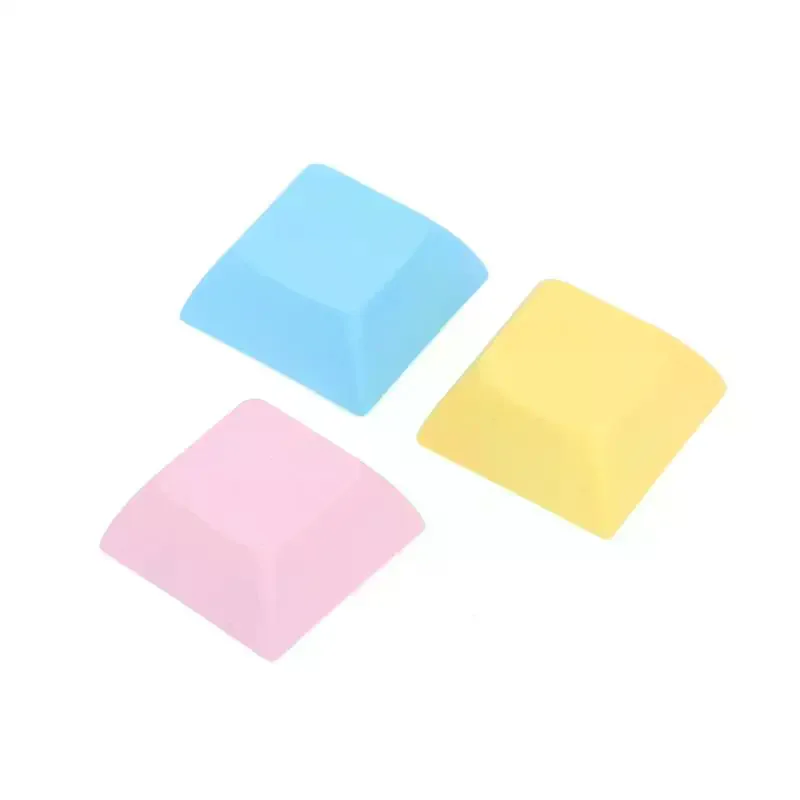 10Pcs DIY DSA 1U Keycap For MX Switches Keyboard Key Cap Multiple Color Thick Durable PBT DSA Height Keycap