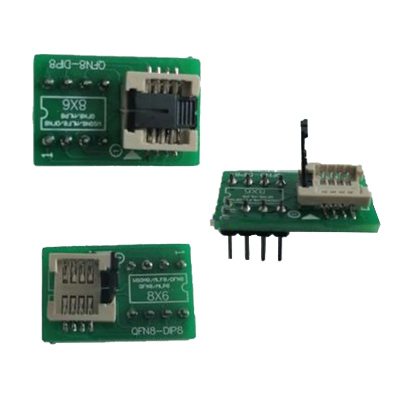 Imagem -06 - para Dip8 Adaptador 6*5 mm 6*8 ic Chips Soquete para Ch341a Tl866ii Mais Rt809h f T48 T56 Ezp2023 Programador Dfn8 Wson8 Mlf8 Qfn8