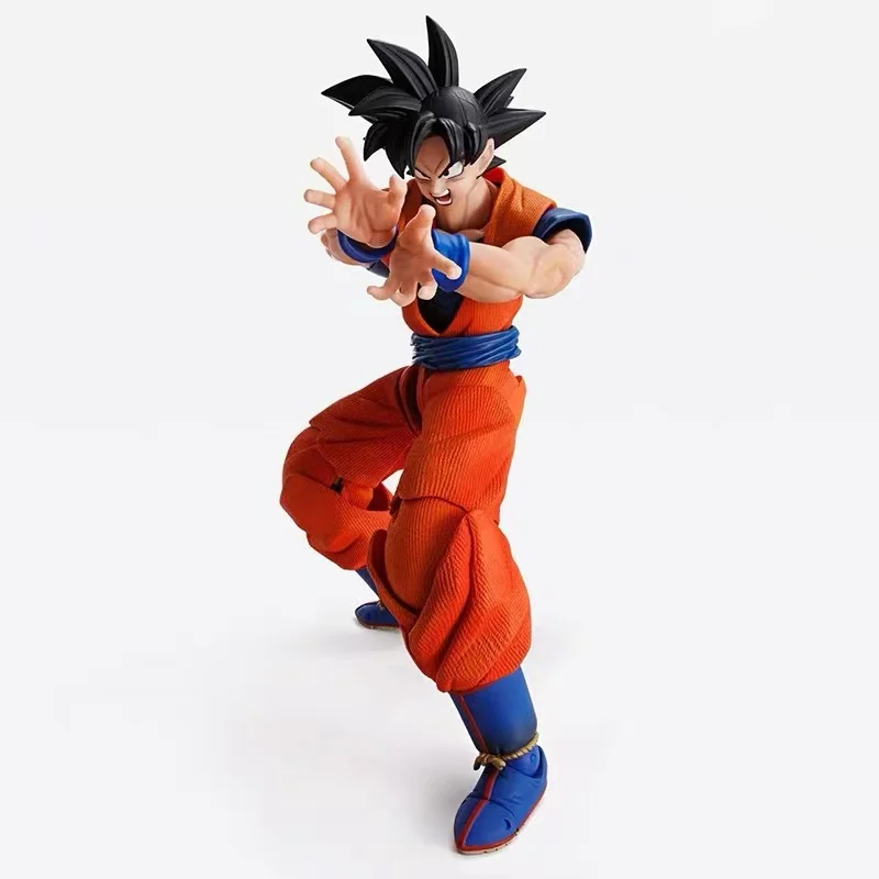 BANDAI ORIGINAL DRAGON BALL Imagination Works Son Goku Anime Figures Action Model Toys