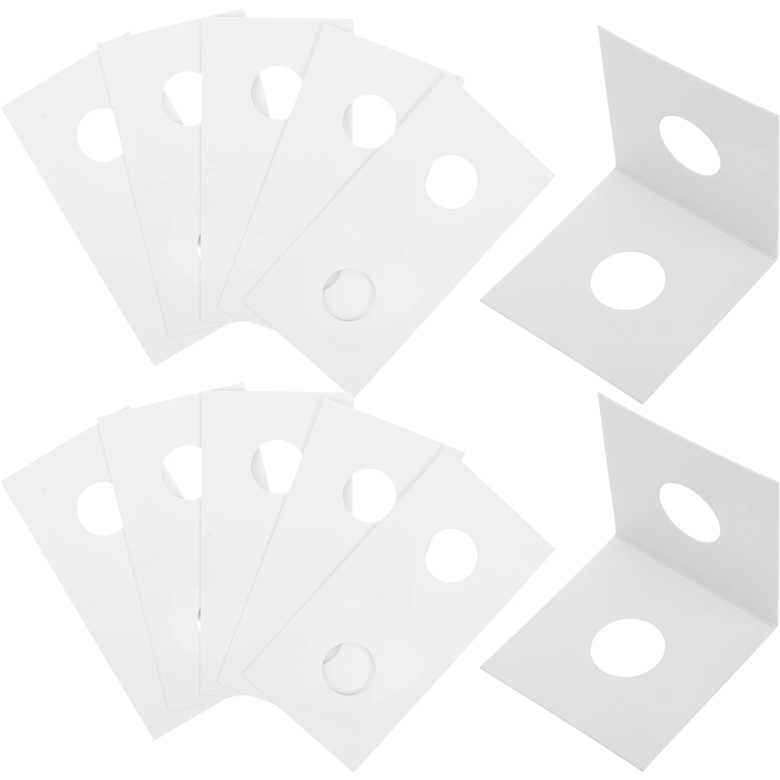 

400pcs Transparent Holders Premium Paper Coin Clips Dustproof Oxidation Resistant Coin Organizer For Collectors Clear Storage