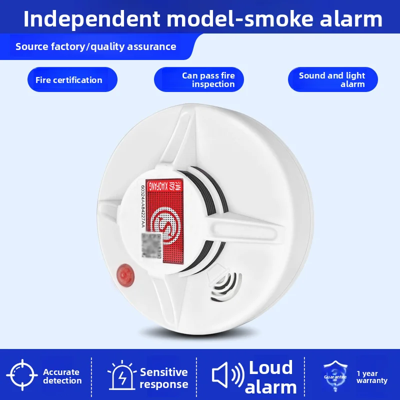 Allarme fumo Fuoco Fuoco speciale Rilevatore di fumo indipendente con rete wireless intelligente 4G