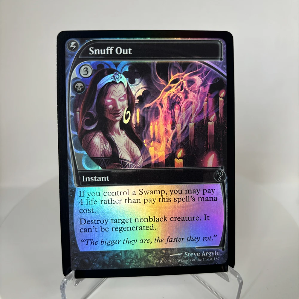 Custom Proxy Foil High Quality Cards MB2 Final Fortune Hydroblast Pact of Negation Reflecting Pool Counterbalance Cabal Ritual