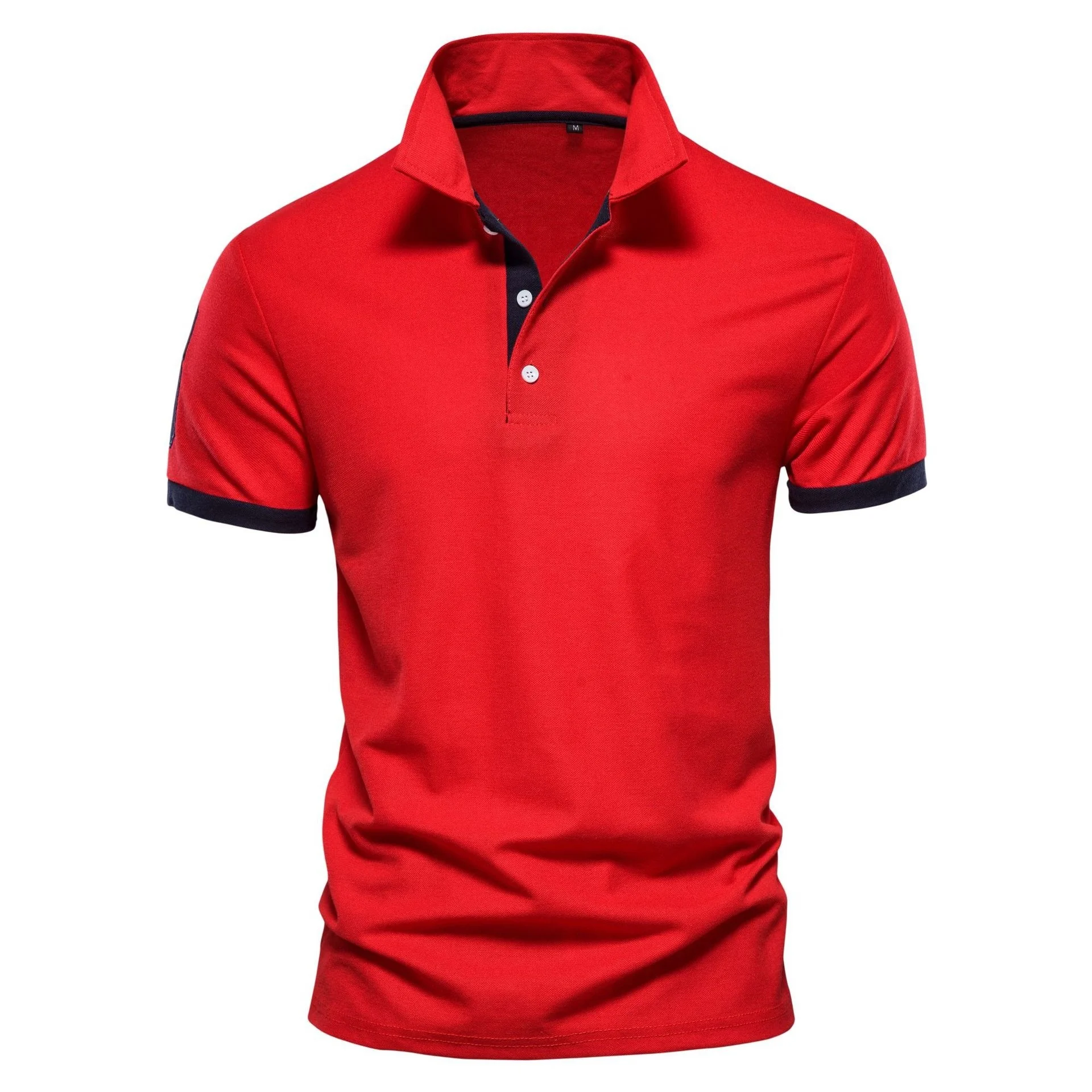 2024 Men\'s Spring and Autumn Casual Comfortable Polo Shirt Hot Selling Fashion Men\'s Business Long Sleeve T-Shirt